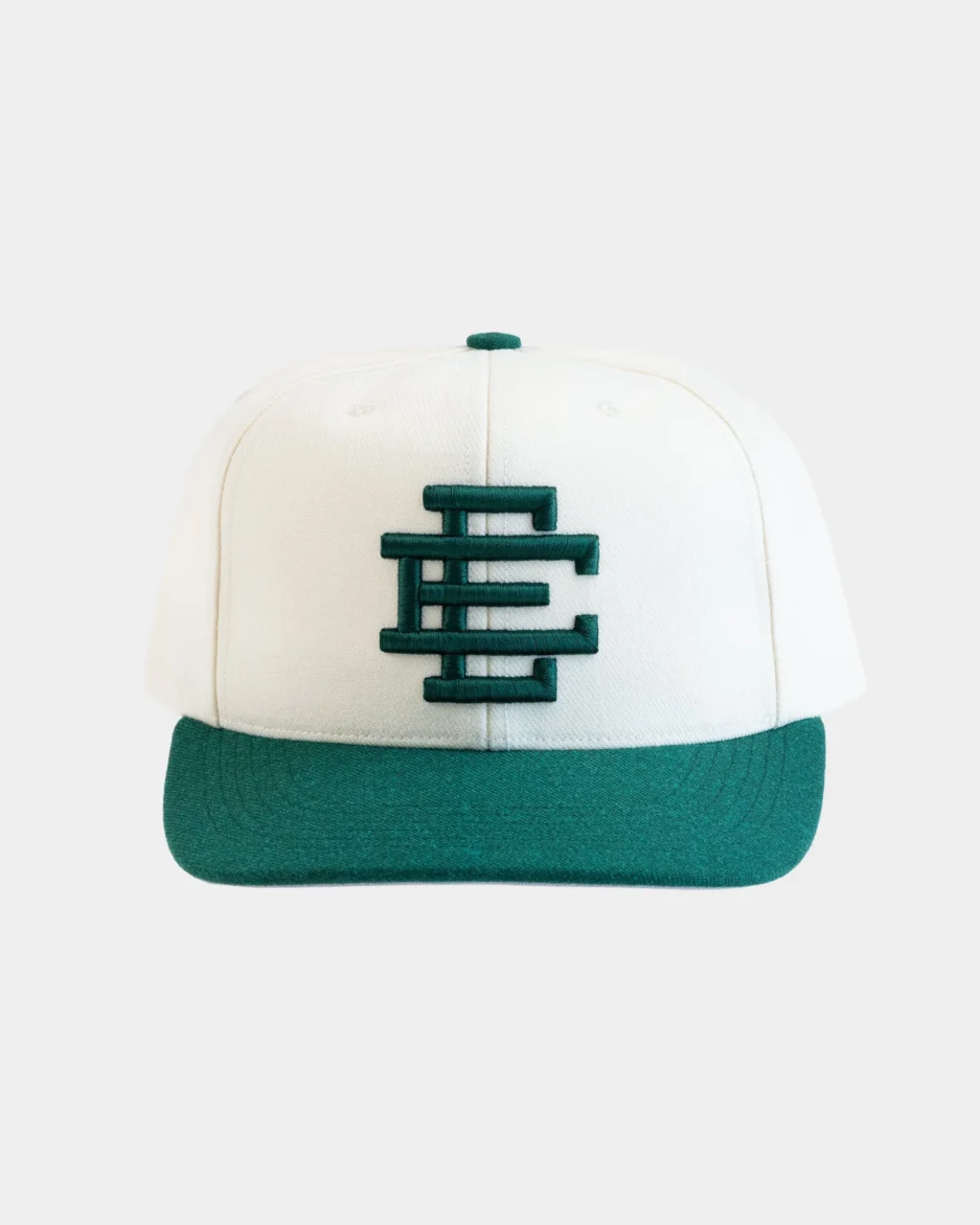 EE Hat White Green
