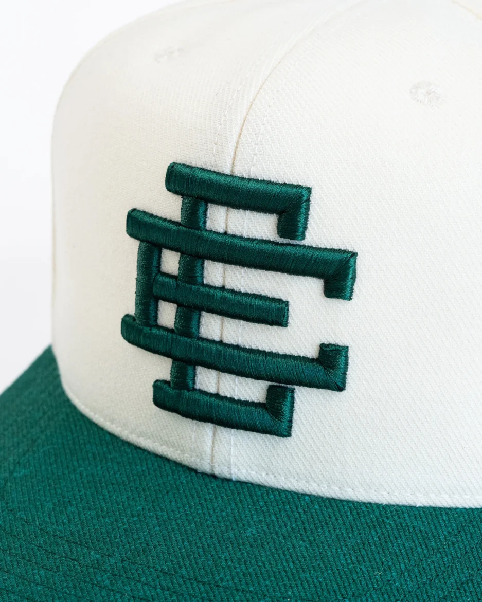 EE Hat White Green