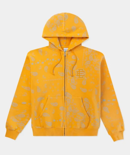 EE Paisley Hoodie Yellow